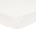 Hoeslaken hydrofiel wieg Soft White