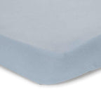 Ledikant hoeslaken - Blauw - Essentials