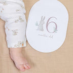 Mijlpaal kaarten - Beige - Baby Bunny - EN