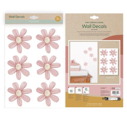 Muurstickers - Roze - Fairy Garden