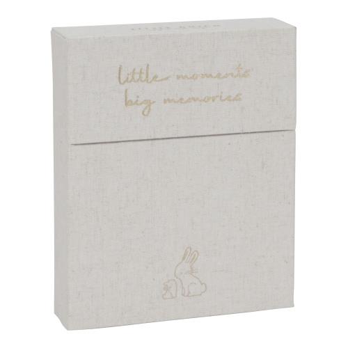 Mijlpaal kaarten - Beige - Baby Bunny - EN
