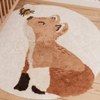 vloerkleed-vos-110x110-cm