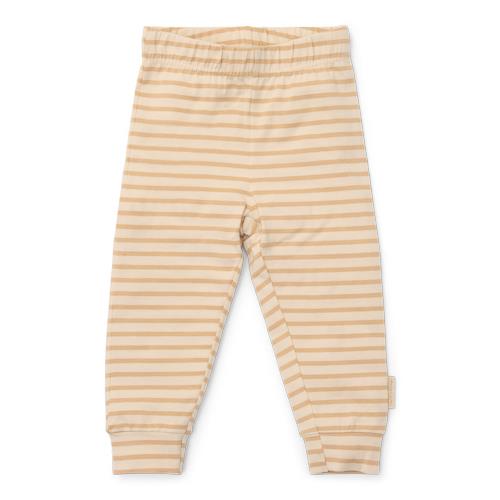 Tweedelige pyjama - Zand - Gestreept