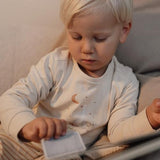 Tweedelige pyjama - Zand - Gestreept