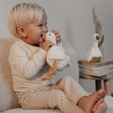 Tweedelige pyjama - Zand - Gestreept