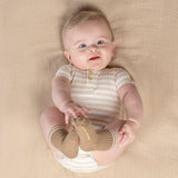 Romper korte mouw - Zand - Newborn Naturals