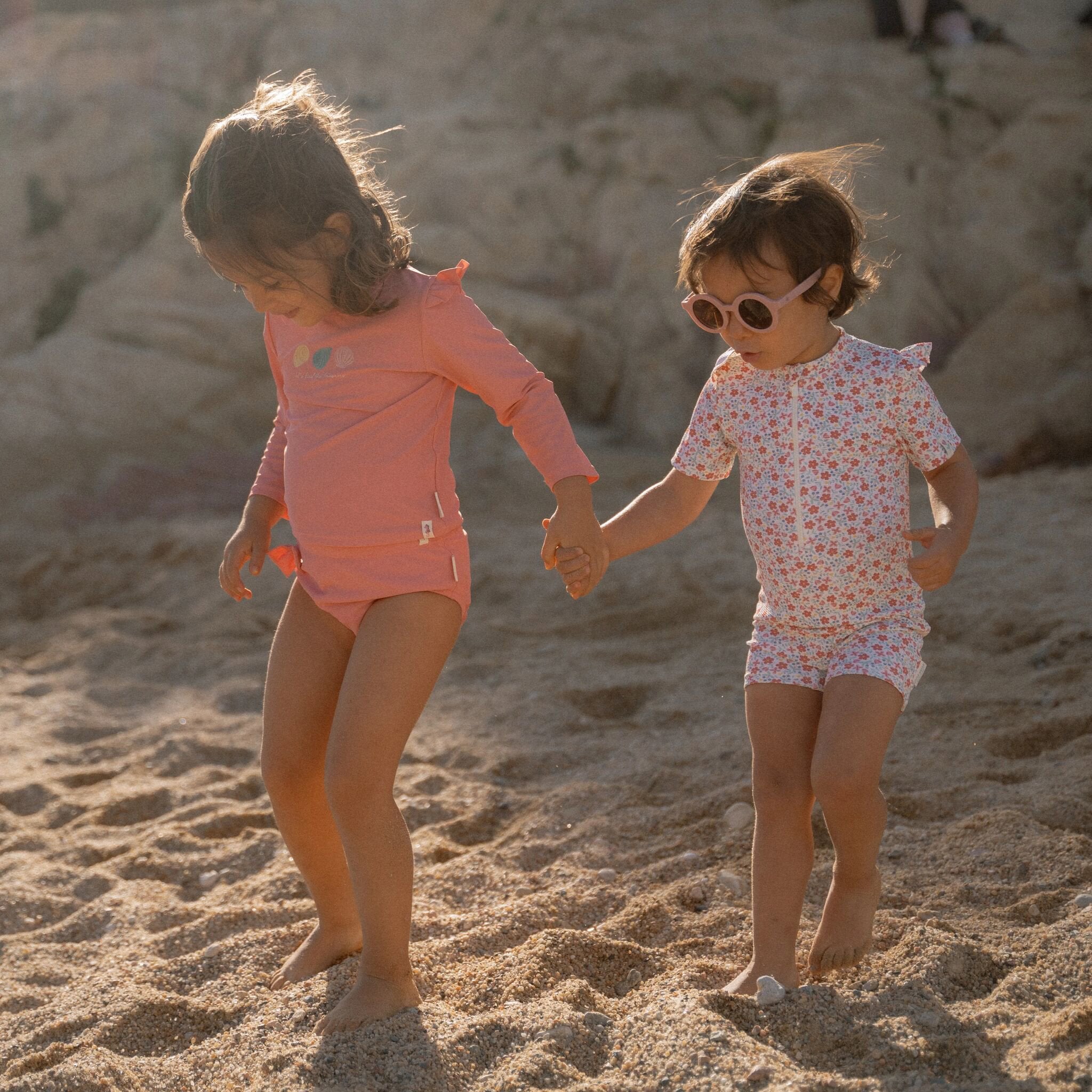 zwemshirt-lange-mouw-roze-ocean-treasures