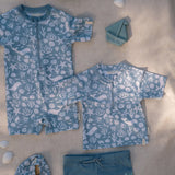 zwemshirt-korte-mouw-blauw-sea-life