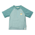 zwemshirt-korte-mouw-groen-seashells-and-stripes