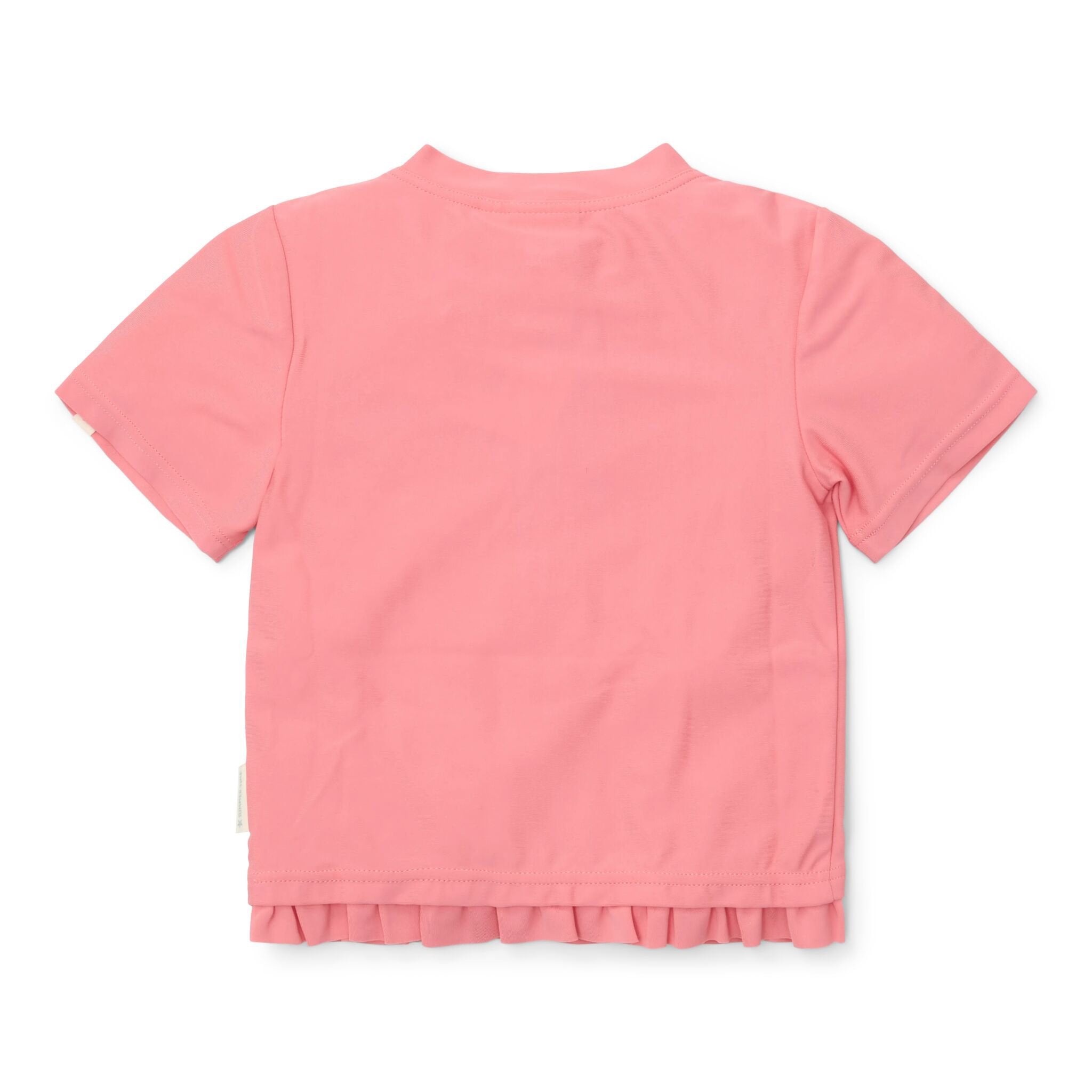 zwemshirt-korte-mouw-roze-sunny-flowers