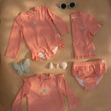 zwemshirt-korte-mouw-roze-sunny-flowers