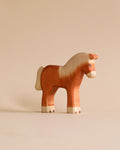 Handmade Holzwald Light Brown Horse
