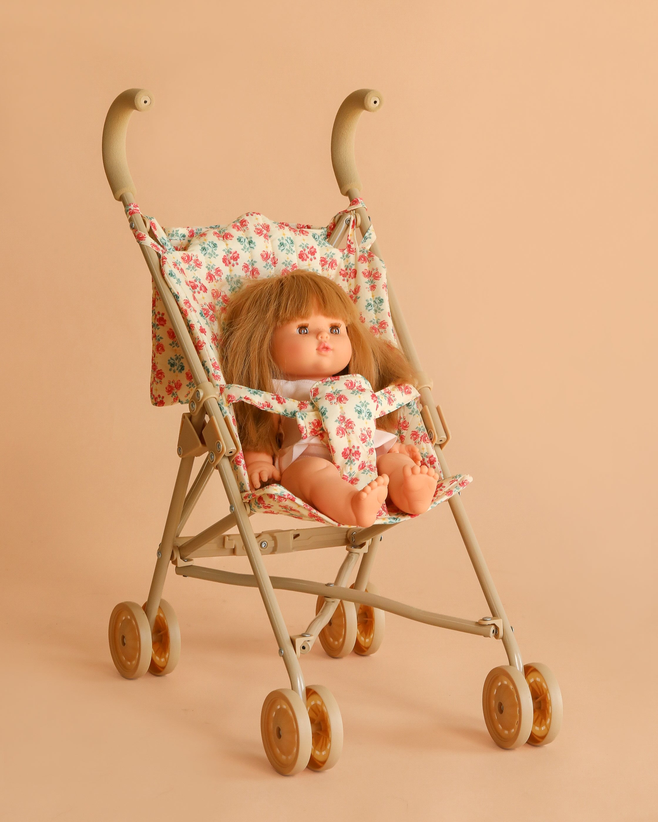 Minikane Baby Doll (13") - Nina with Clothing and Stroller