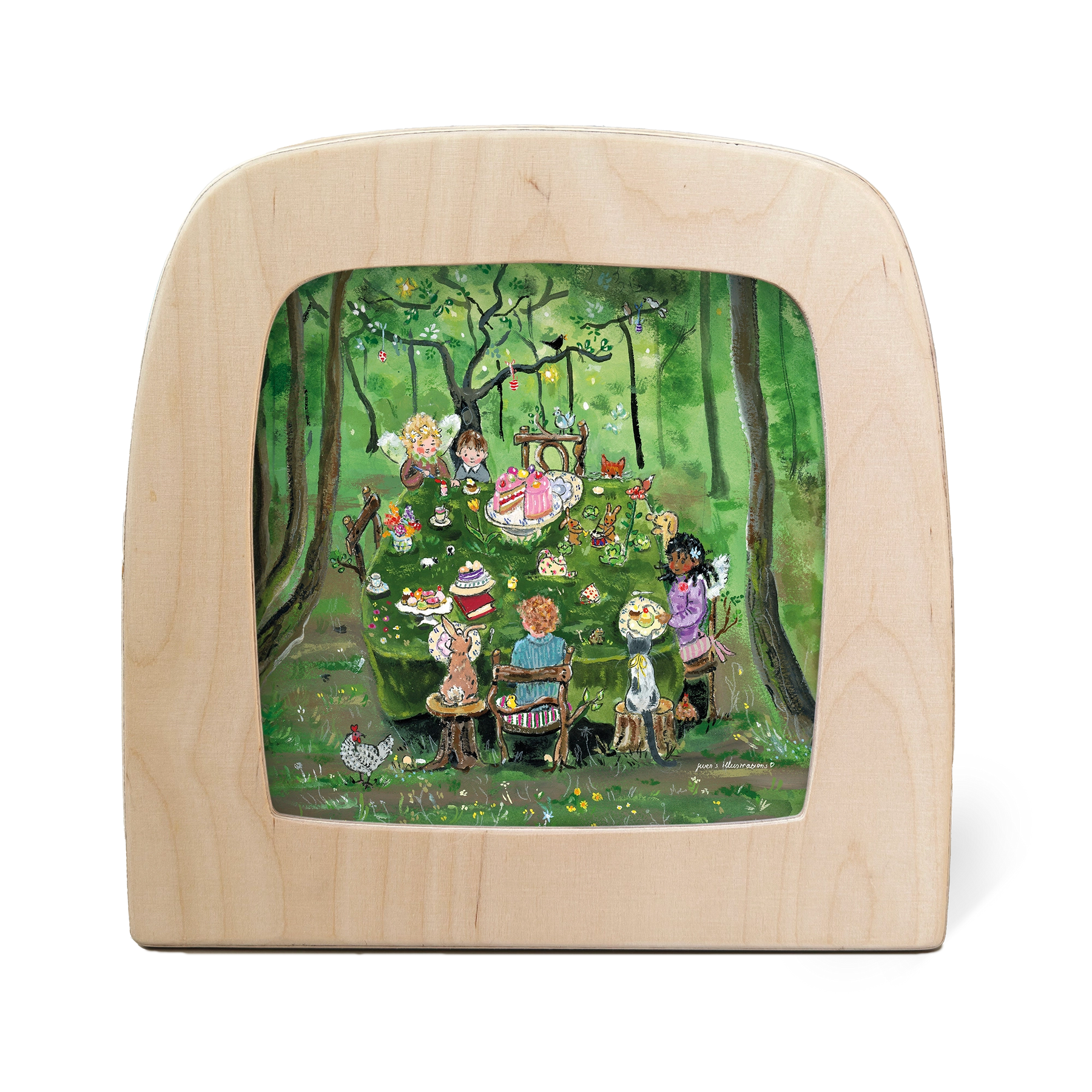 Silhouette Only - Forest Tea Party