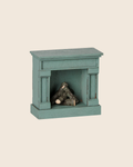 PRE-ORDER: Maileg Fireplace, Mouse - Blue (Estimated Arrival Mid August)