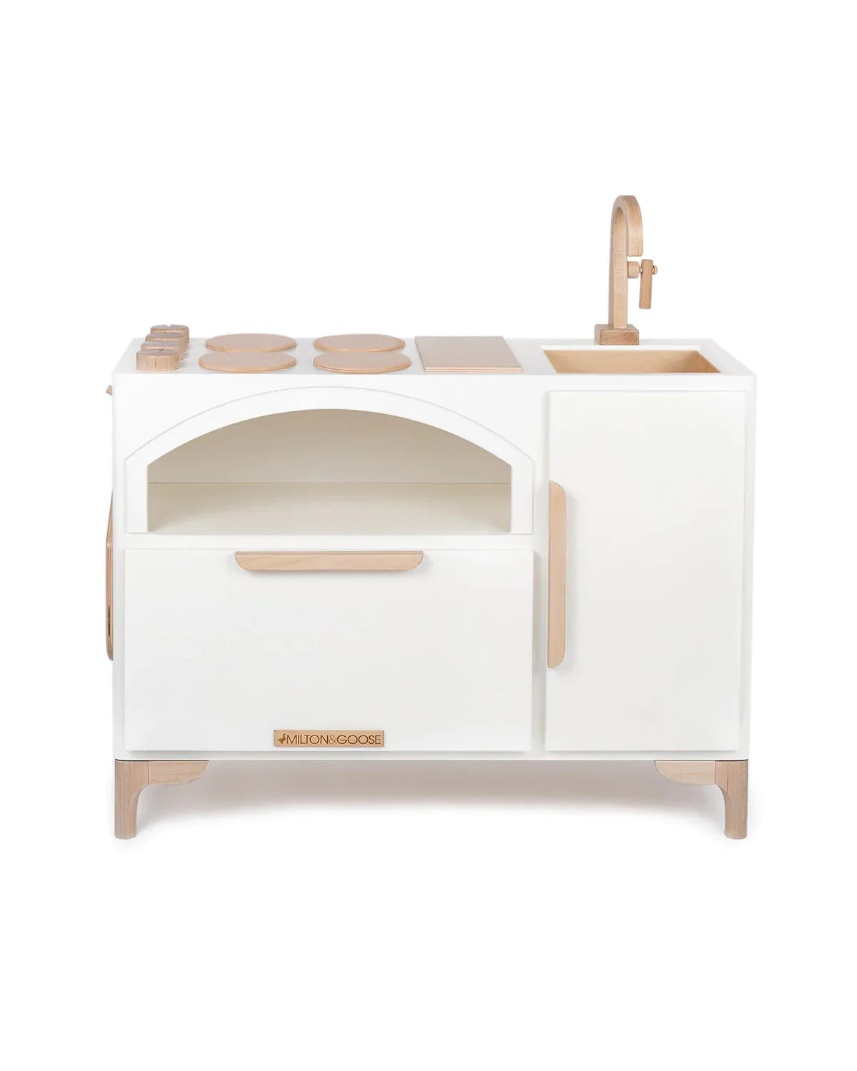 Milton & Goose Play Kitchen With Pizza Oven - Made in USA